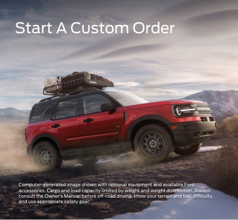 Start a custom order | Jeff Belzer's Ford in New Prague MN