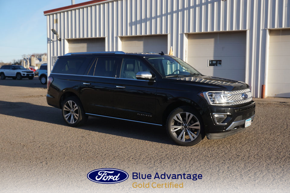 Used 2021 Ford Expedition Platinum with VIN 1FMJK1MT9MEA33981 for sale in New Prague, Minnesota