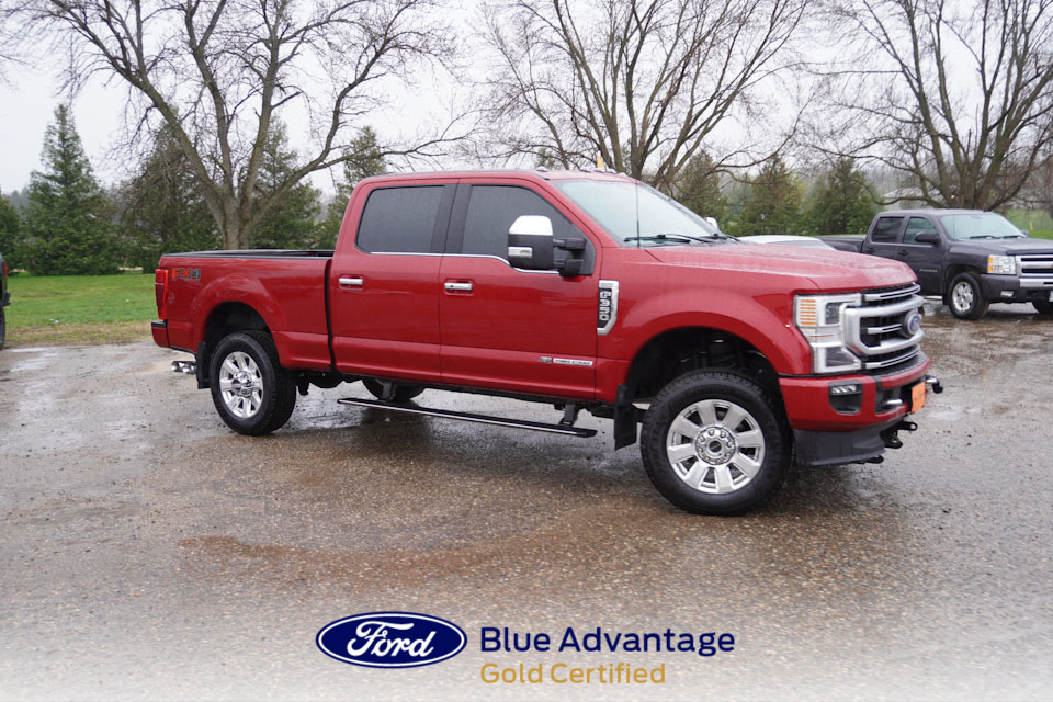 Used 2022 Ford F-350 Super Duty Platinum with VIN 1FT8W3BT3NEF49292 for sale in New Prague, Minnesota