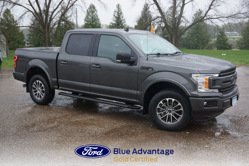 Used 2019 Ford F-150 XLT with VIN 1FTEW1E45KKE15408 for sale in New Prague, Minnesota