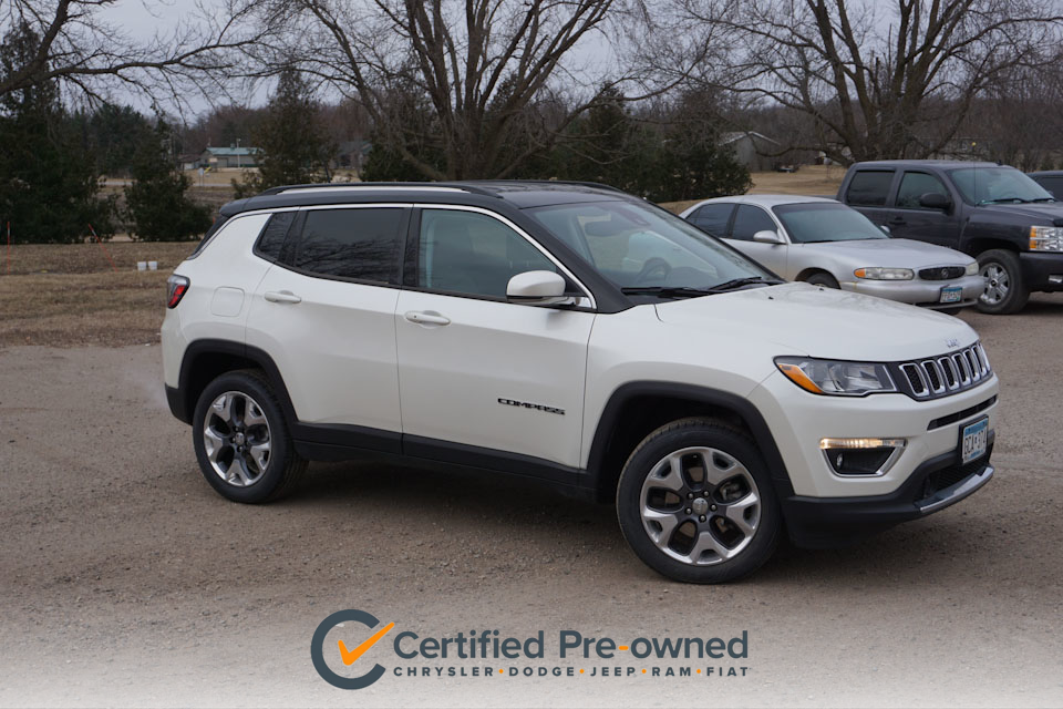 Used 2021 Jeep Compass Limited with VIN 3C4NJDCBXMT539371 for sale in New Prague, Minnesota