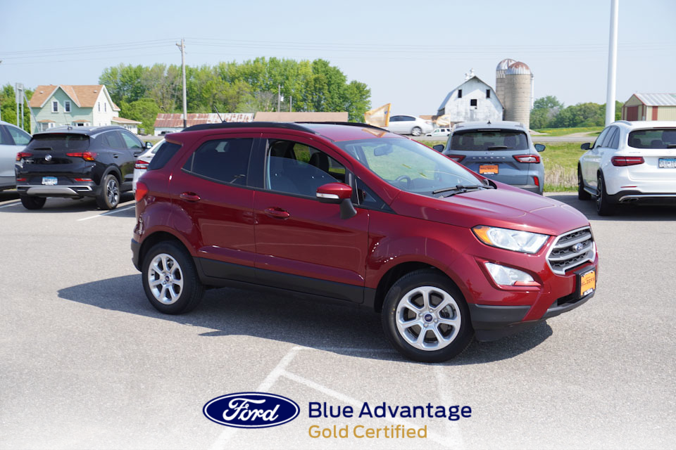 Used 2021 Ford EcoSport SE with VIN MAJ3S2GE6MC430968 for sale in New Prague, Minnesota